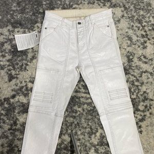rick owens white pants size S